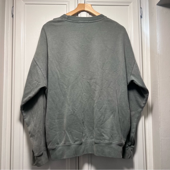 Brandy Melville Niagara Canada Falls Crewneck Sweatshirt Gray Oversized One Size - Picture 4 of 4
